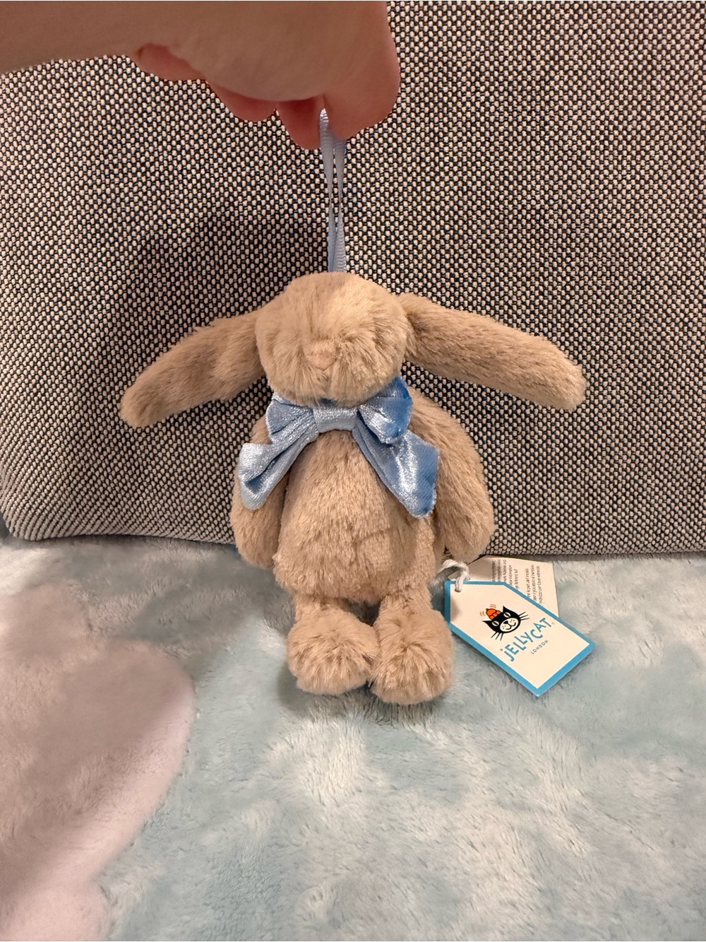 Jellycat Bashful Beige Bunny Decoration BNWT